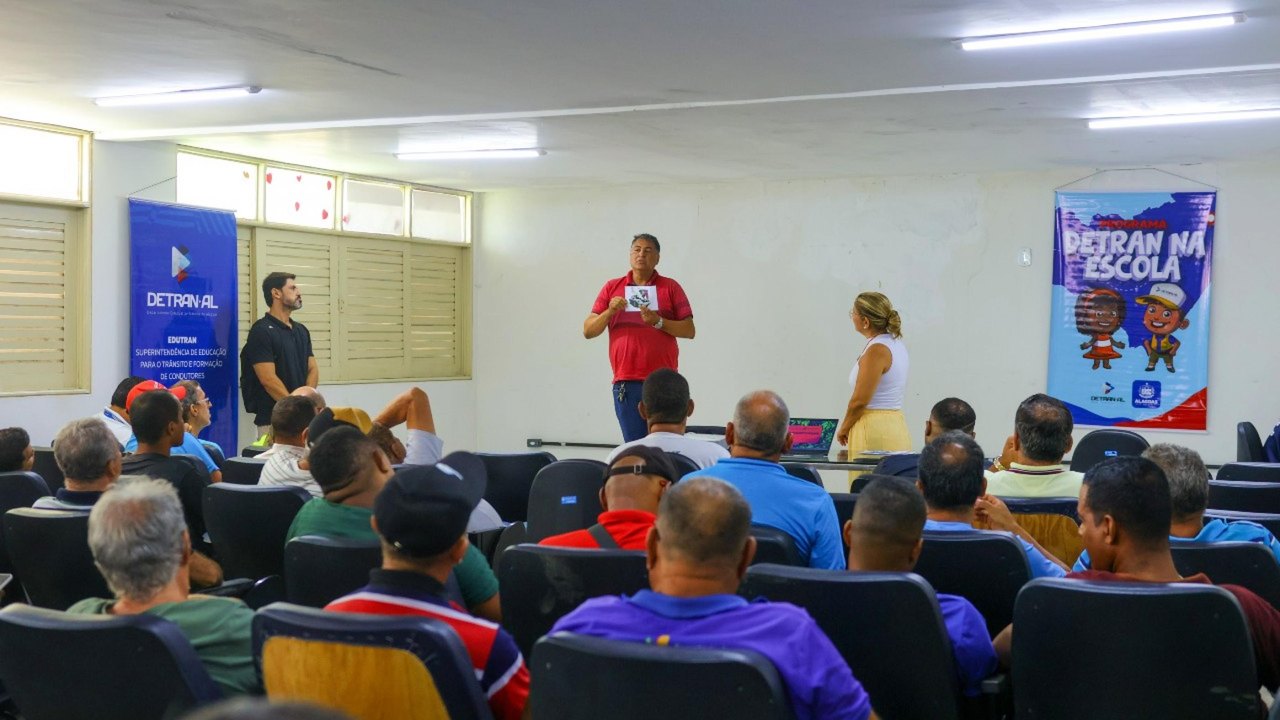 Detran capacita condutores e fiscais de Transporte Escolar aprovados no PSS da Seduc
