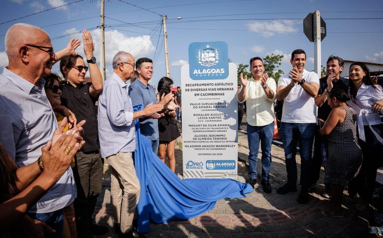 Paulo Dantas entrega três quilômetros de pavimentação urbana em Cacimbinhas