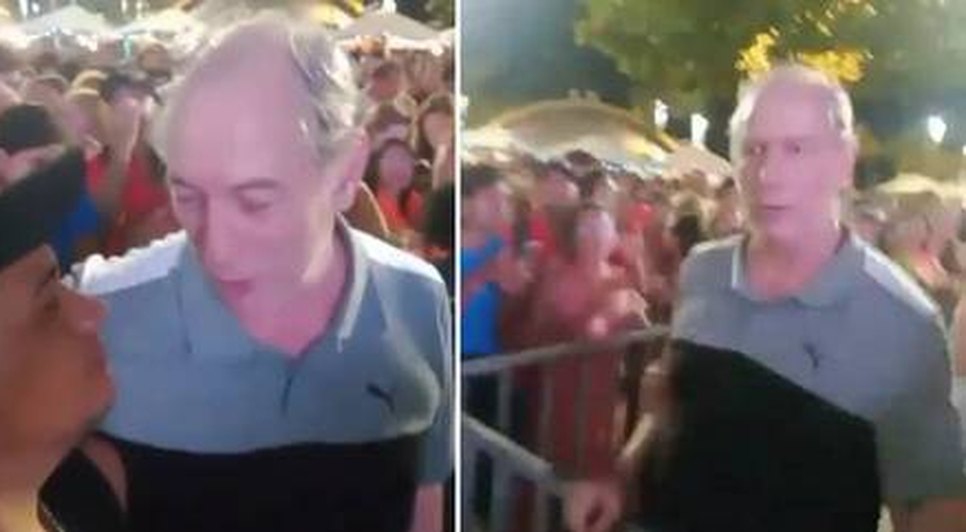 ciro-gomes-agride-homem-em-fortaleza-04122023101625188 / Foto: Foto: reprodução redes sociais