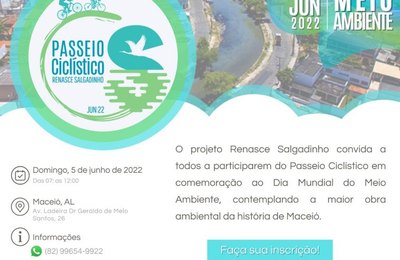 Prefeitura realiza ‘Passeio Ciclístico Renasce Salgadinho’ no dia 5 de junho
