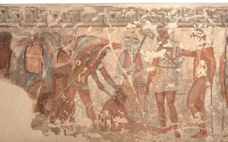 Itália adquire 'Túmulo de François', obra-prima da arte etrusca