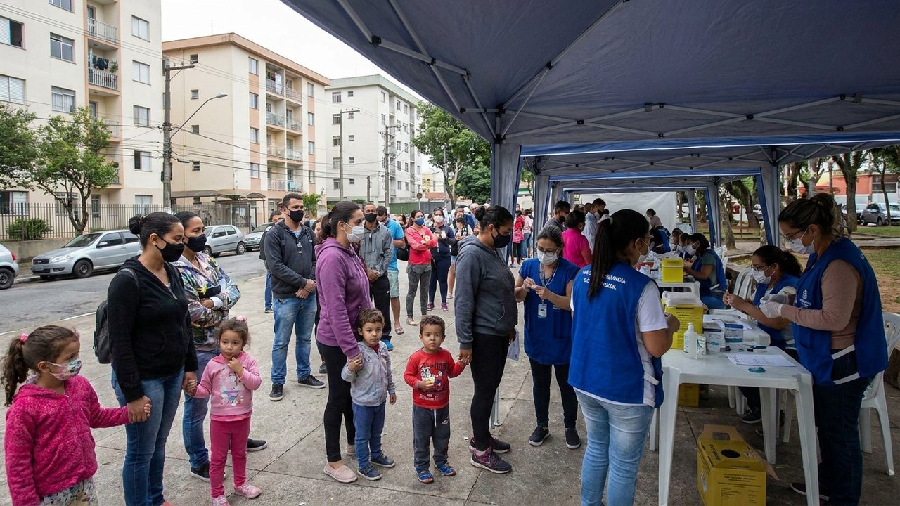 Veja como fica a vacinação contra o sarampo neste fim de semana em SP
