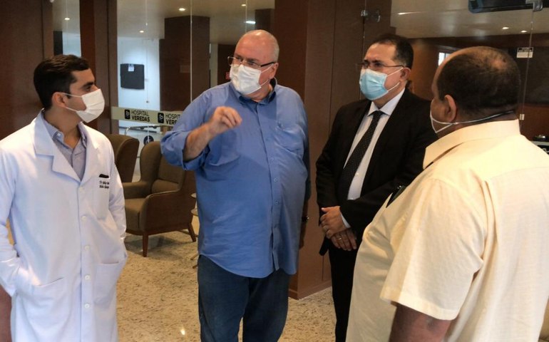 Ipaseal Saúde: Adeilson Bezerra conhece gestão, funcionamento e instalações do Hospital Veredas