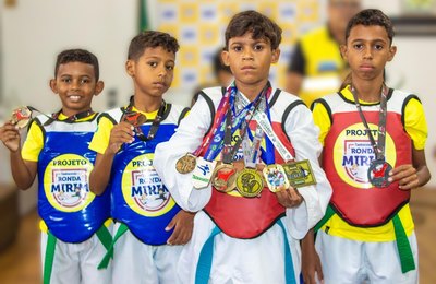 Atleta do Ronda Mirim Corações da Paz Taekwondo disputa vaga na Seleção Brasileira