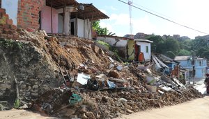 DESABAMENTO CASAS CIDADE NOVA / Foto: Ascom/Assistência Social