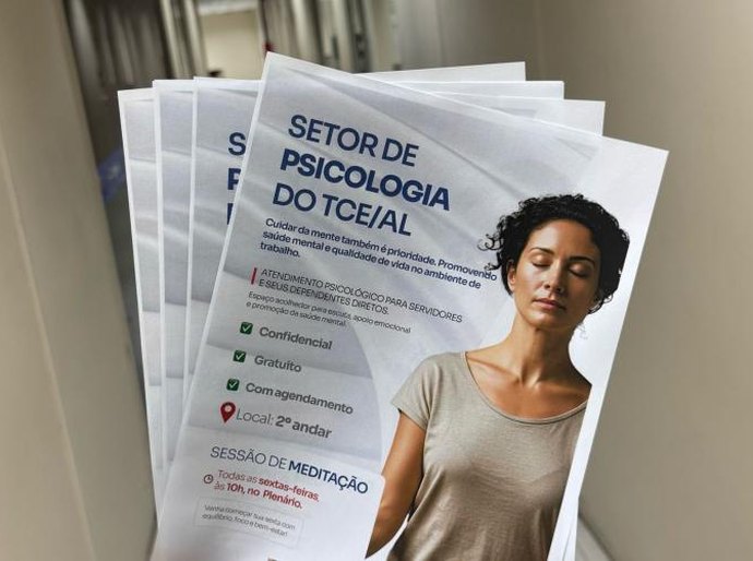 Setor de Psicologia do TCE/AL realiza atendimentos psicológicos e sessões de meditação para servidores