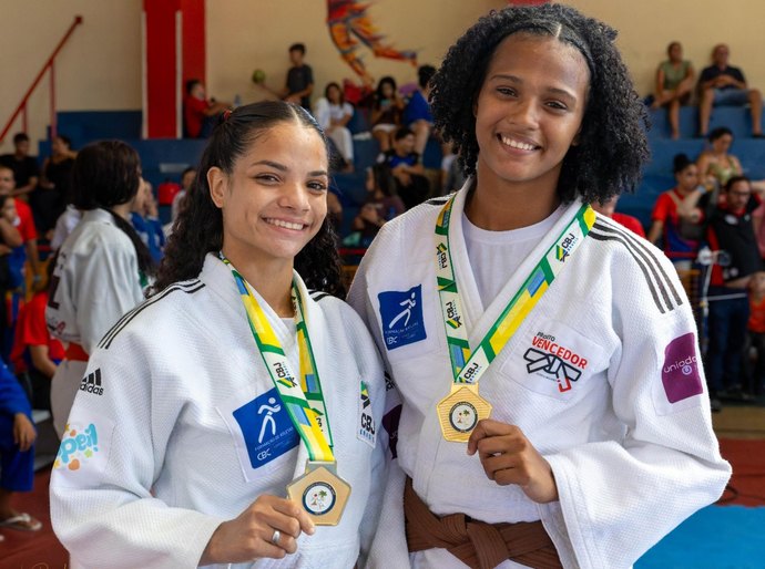 Estudantes da Rede Estadual estão entre as 10 melhores judocas do país na classe cadetes