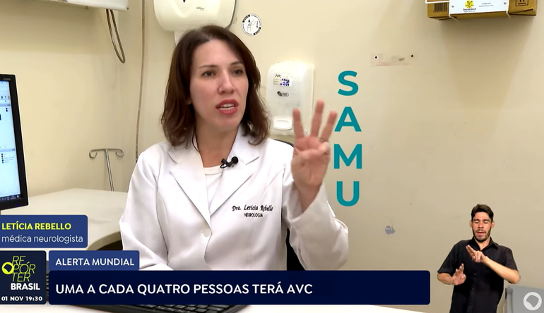 Uma em cada quatro pessoas terá AVC