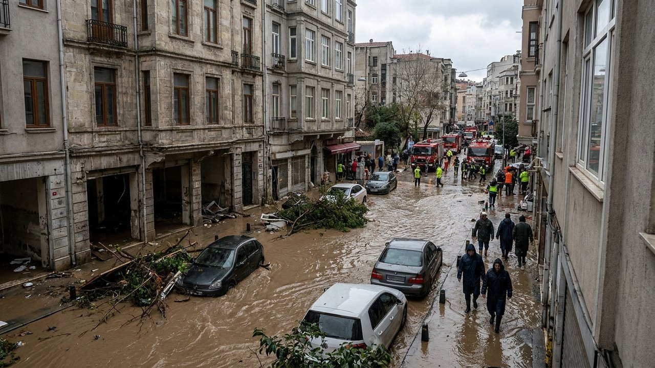 As piores enchentes em 80 anos em Istambul deixam vários mortos