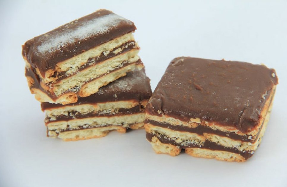 Biscoito com brigadeiro