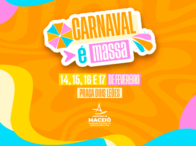 Carnaval é Massa ocupa Jaraguá com quatro dias de festa e cultura popular