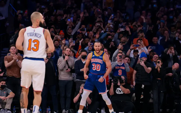 NBA: Warriors vencem os Lakers sem Lebron com direito a sexta de três do brasileiro Gui Santos; vídeo