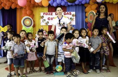 Escolas de Senador Rui Palmeira realizam festas em comemoração ao Dia das Crianças