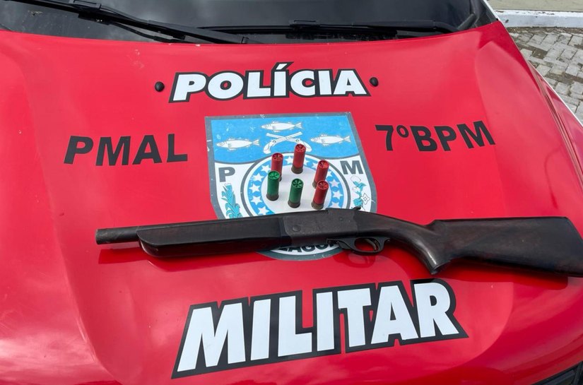 PM-AL apreende armas e drogas em ações no Sertão e Zona da Mata
