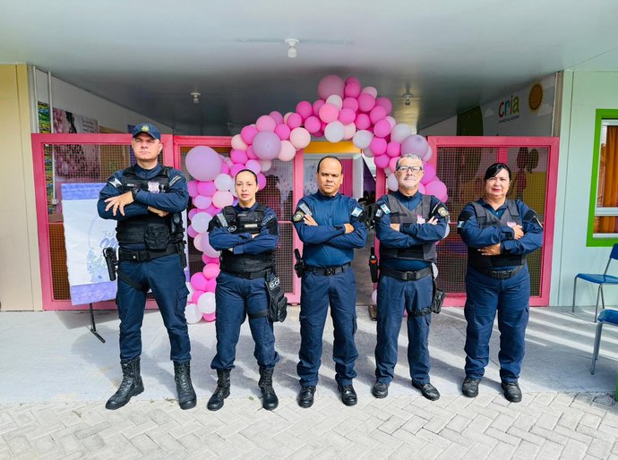 Patrulha Maria da Penha de Delmiro realiza palestra de conscientização em creche do município