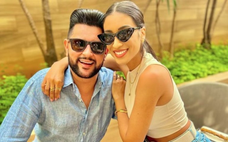 Filho do cantor sertanejo Léo Magalhães nasce dentro de carro nos EUA