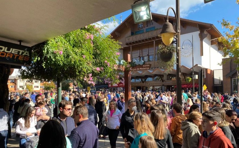 Gramado tem crescimento de 24,29% de sua população, aponta o Censo 2022