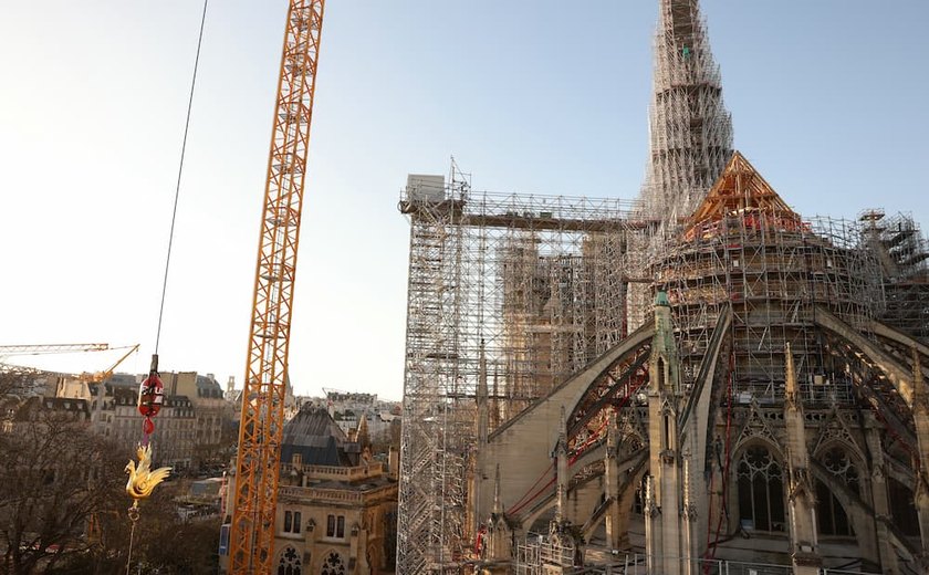 Por dentro da restauração de 760 milhões de euros da catedral de Notre Dame