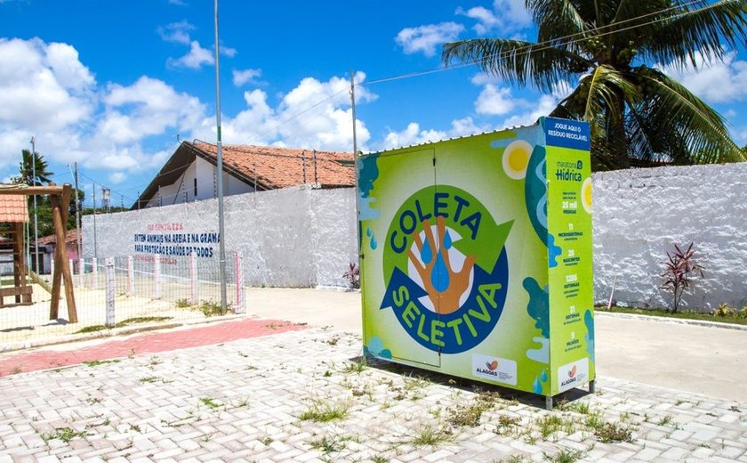Reciclagem: oito novos PEVs são instalados em Maceió