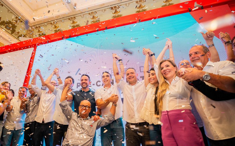 MDB/AL reúne multidão no lançamento de Rafael Brito como pré-candidato à Prefeitura de Maceió