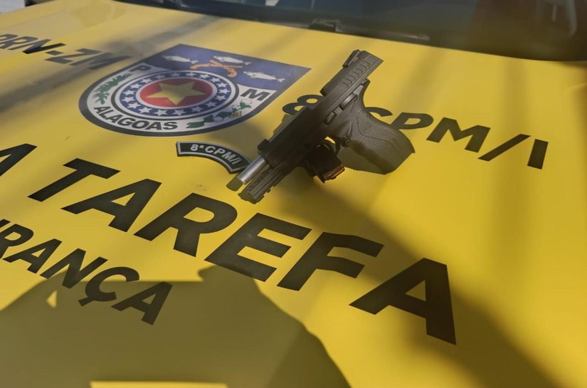 Acusado de tentativa de homicídio é preso em Alagoas