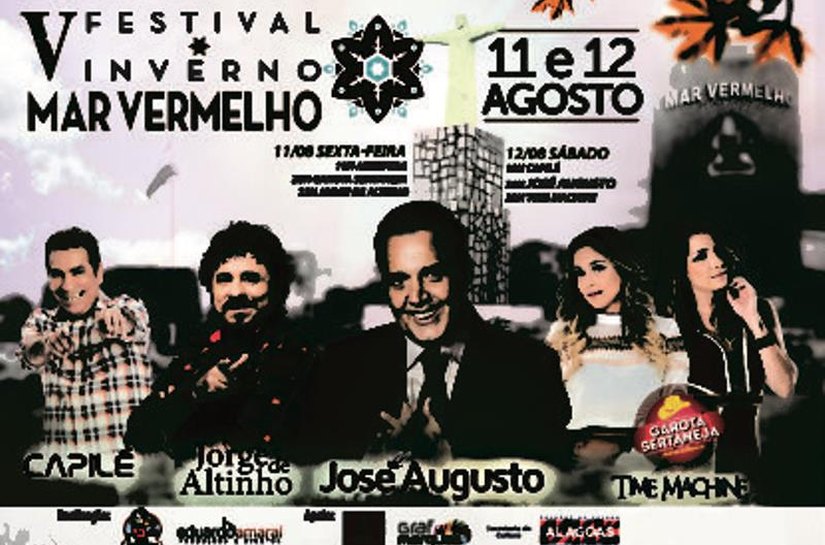 Mar Vermelho anuncia o V Festival de Inverno para os dias 11 e 12 de agosto
