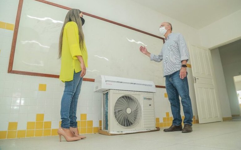 Escolas da Prefeitura de Penedo ganham sistema de climatização