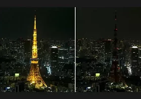 Japão celebra 2023 sem a famosa queima de fogos na Tokyo Tower