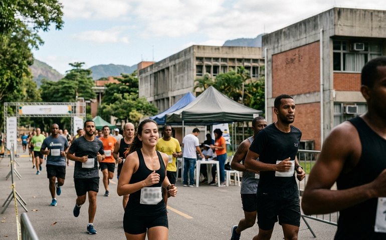 Universidade promove corrida e atividades de saúde em Duque de Caxias