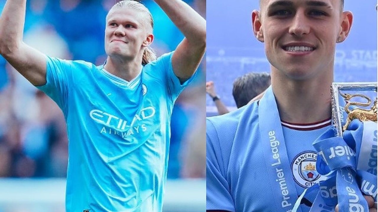 Foden e Haaland marcam, Manchester City chega à 6ª vitória seguida e lidera Campeonato Inglês