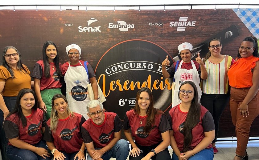 Receita penedense vence etapa regional do Concurso de Merendeiras do Sebrae