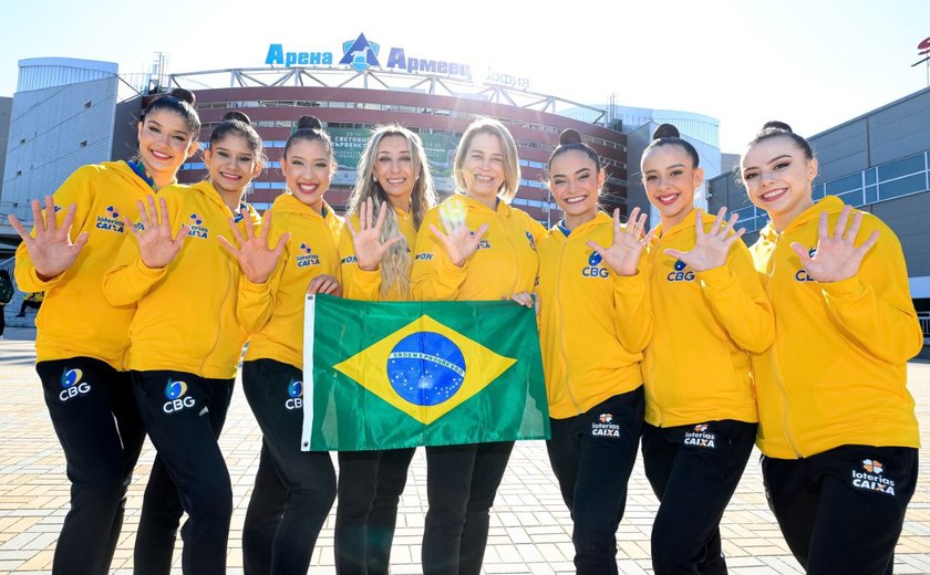 Colégio Marista de Maceió recebe Seleção Brasileira de Ginástica Rítmica