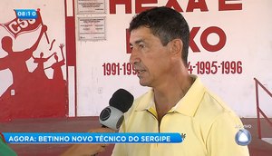 Betinho é o novo técnico do Sergipe 