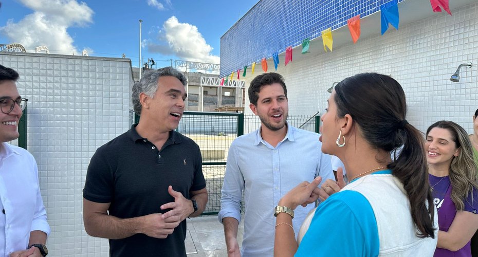 Rafael Brito conhece programa de prevenção a violência do Recife com quase 10 anos de serviços prestados