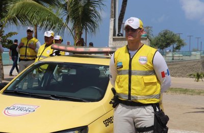 Ronda no Bairro prende suspeito de assédio sexual contra turista na Pajuçara