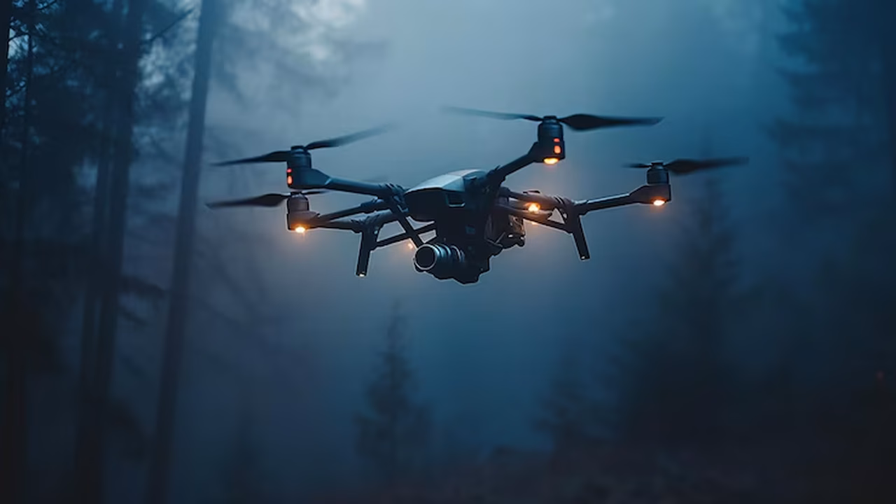 Dança de tecnologia à noite: 2 mil drones iluminam céu sobre Seul