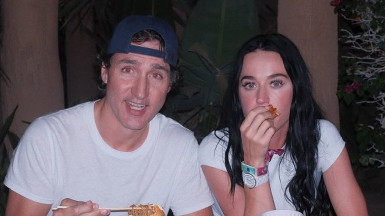 Katy Perry aproveita o Coachella ao lado de Justin Trudeau
