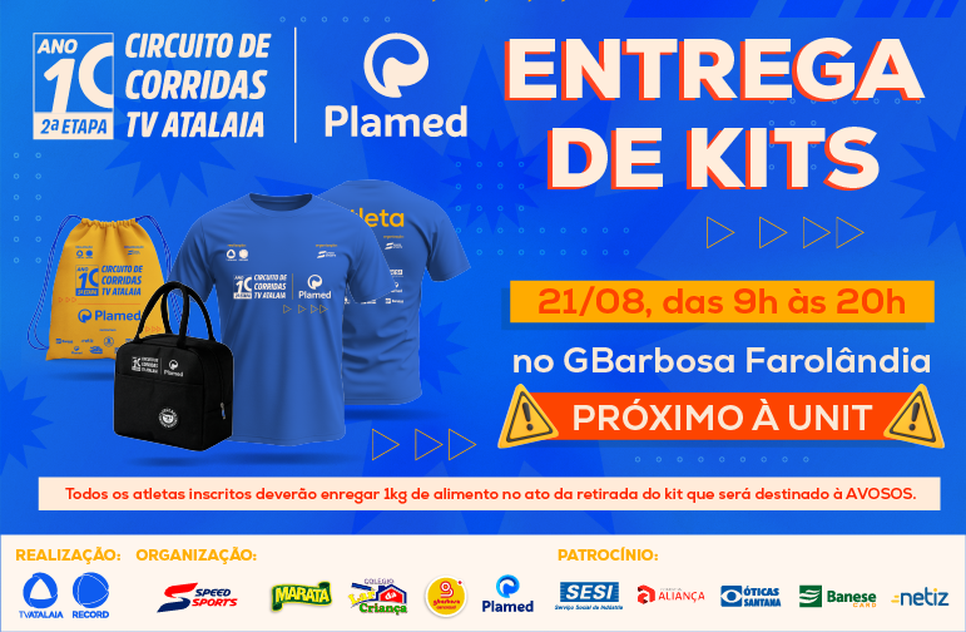 capa de matéria - entrega de kits (1200x647px) / Foto: Reprodução/TV Atalaia