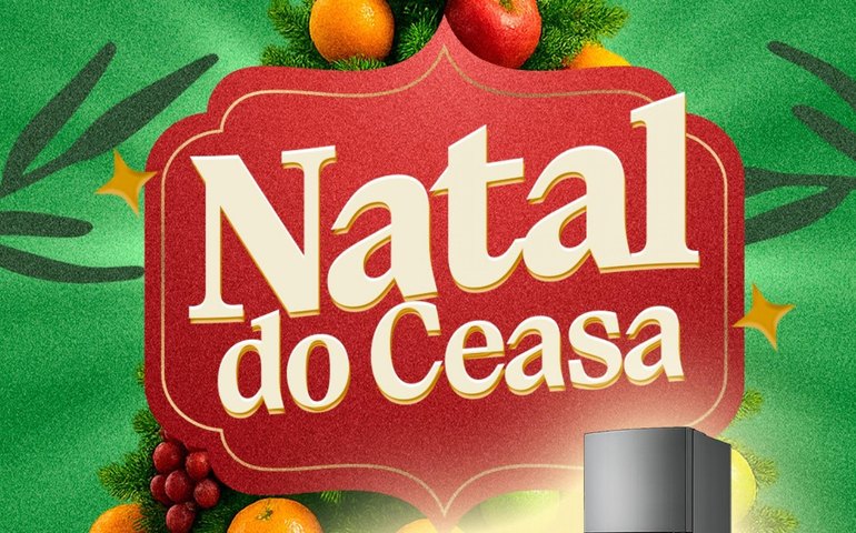 Natal de Prêmios: Ceasa lança campanha com sorteio de moto, geladeira e TVs