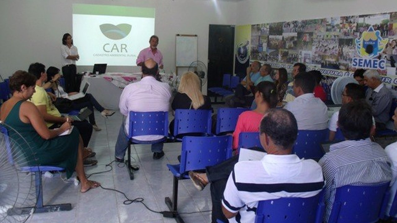 Municípios participam de capacitação do Cadastro Rural Ambiental