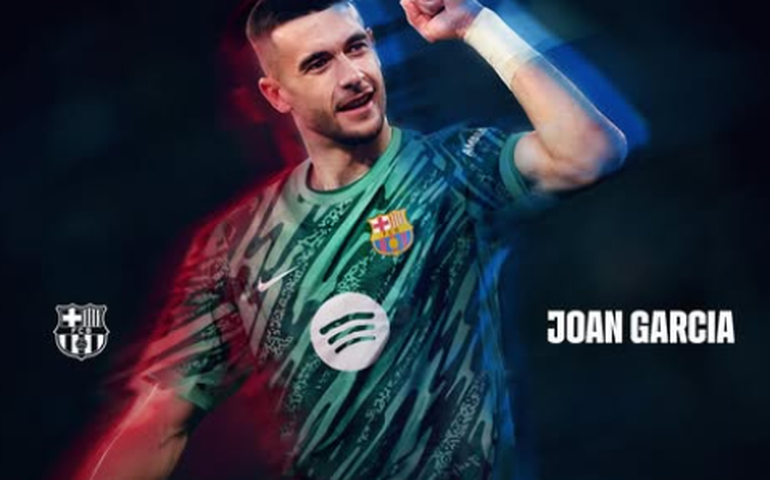 Barcelona anuncia Joan García, destaque do Espanyol, como novo reforço para o gol
