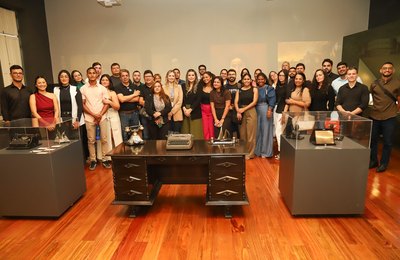 Centro de Cultura e Memória do TJAL recebe cerca de 40 estudantes de Direito
