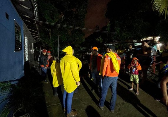 Cai para 62,3 mil, o número de afetados pelas chuvas em AL