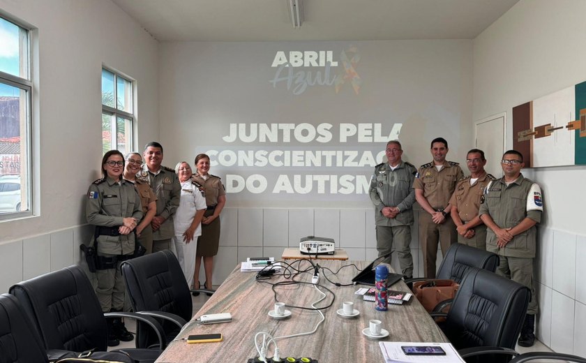 Abril Azul: Polícia Militar garante direitos a militares com familiares com Transtorno Do  Espectro Autista