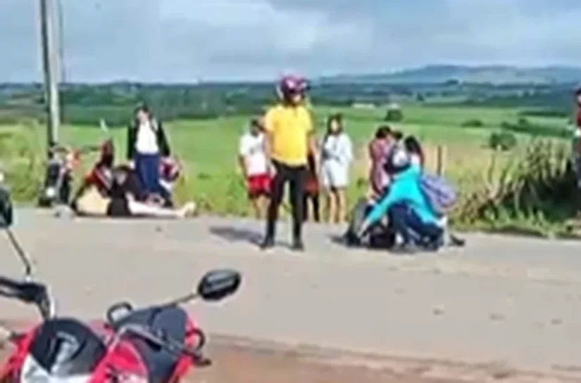 Acidente deixa feridos em povoado de Arapiraca