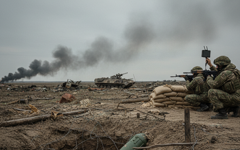 Conjugação de forças permite captura rápida de posição inimiga, relata militar russo