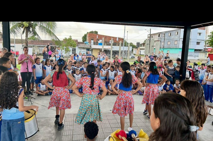 Circuito da Cultura Alagoana destaca talentos musicais na Escola Municipal Maria de Fátima Lira