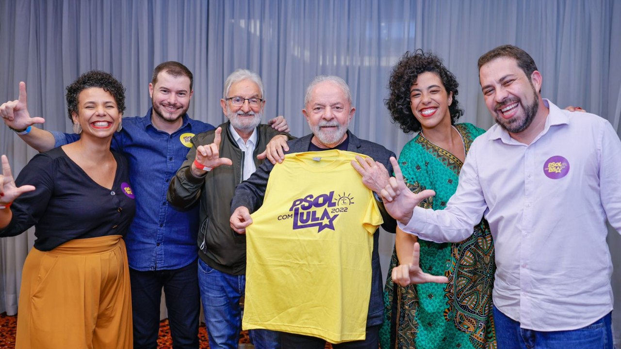 Lula recebe apoio do Psol e agradece solidariedade do partido nos momentos difíceis