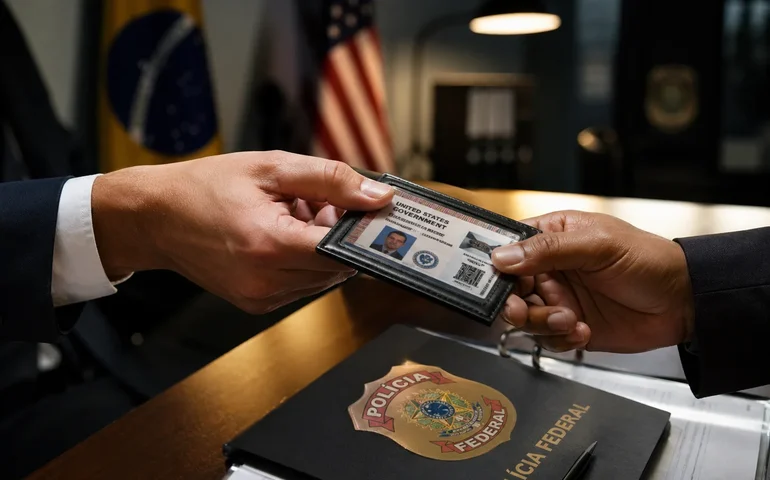 PF devolve credenciais de oficial dos EUA que atuava no Brasil