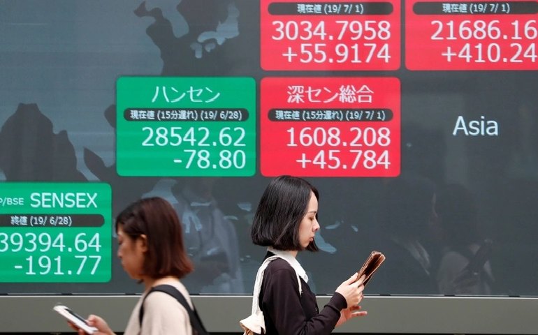 Bolsas da Ásia fecham sem direção única, após perdas em NY com dados fracos